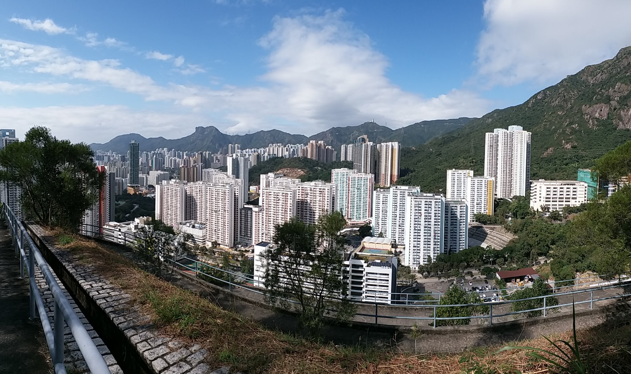 牛池灣山城景觀